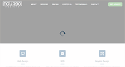 Desktop Screenshot of four90designs.co.uk